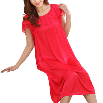 Lace Patchwork Night Gown