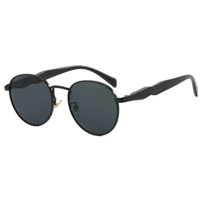 Vintage Round Metal Sunglasses