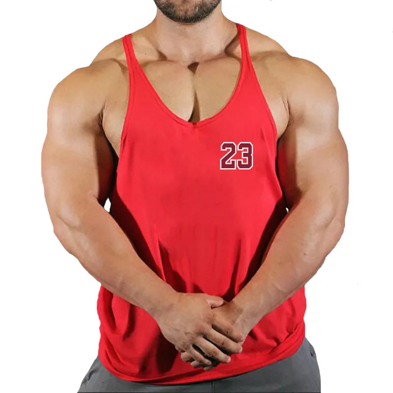 Bodybuilding Stringer Sleeveless Gym Vest