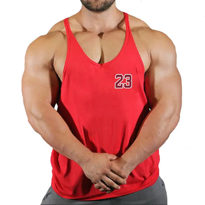 Bodybuilding Stringer Sleeveless Gym Vest