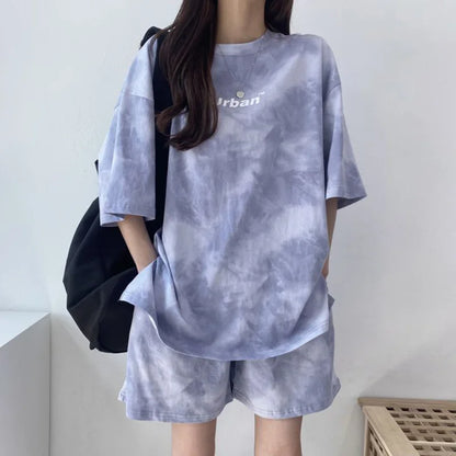Tie-Dye Knit Set
