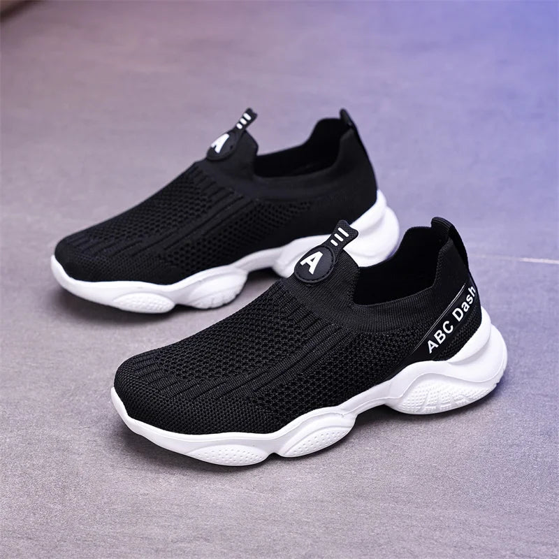 Knit Slip-On Sneakers