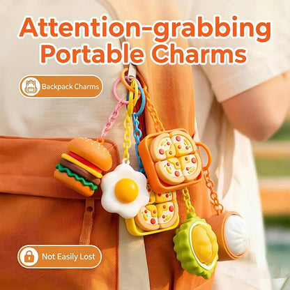 Key Cap Clicker Keychain Party