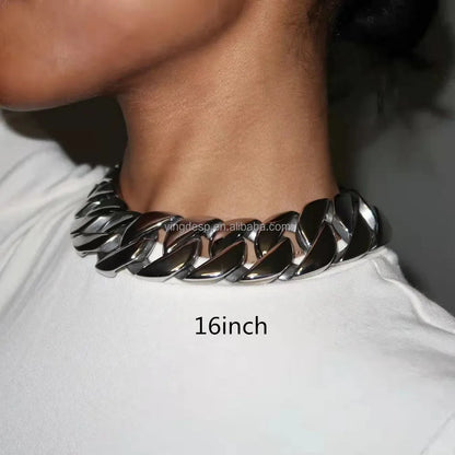 Stainless Steel Vintage K Necklace Party
