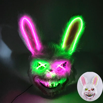 Glowing Bloody Animal Mask