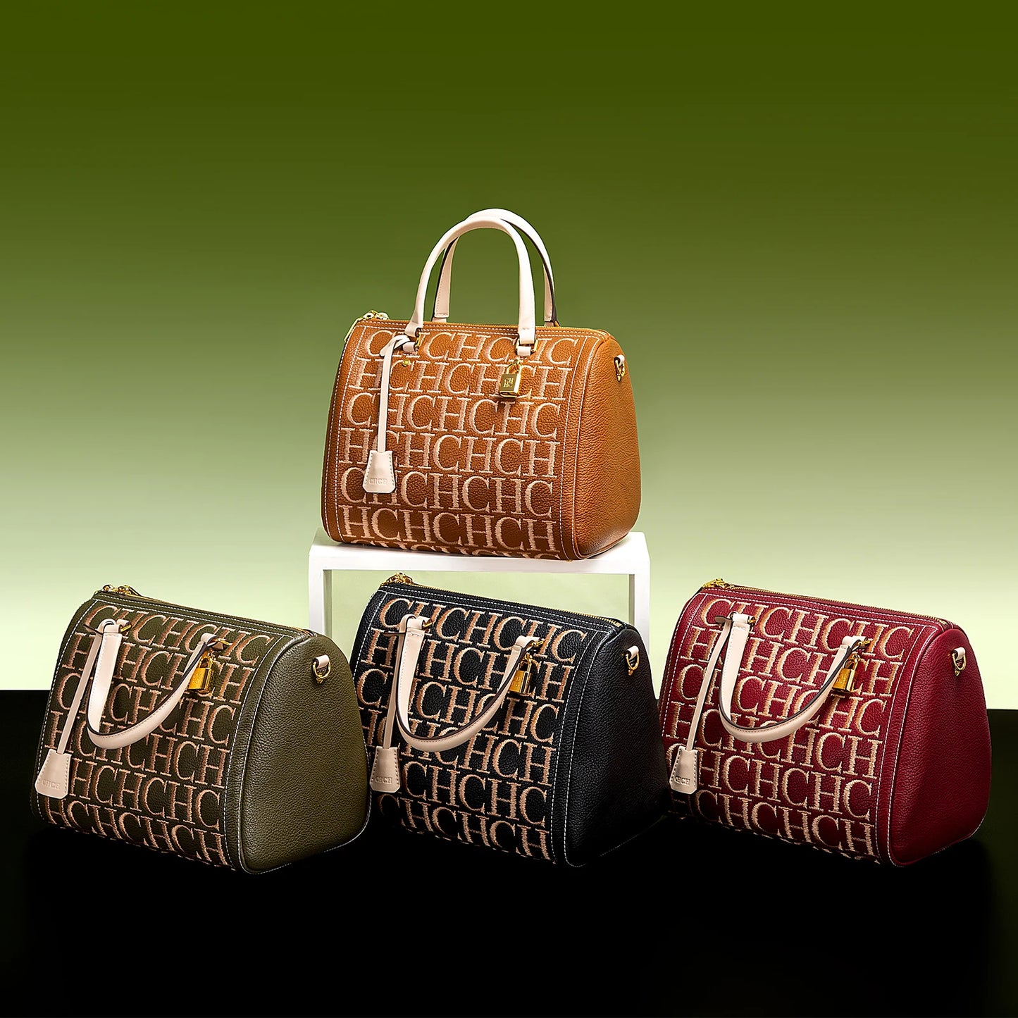 Embroidered Baguette Shoulder Bag