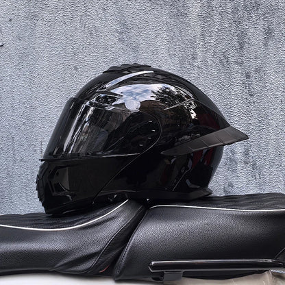 ORZ-B08A Glossy Mecha Racing Helmet