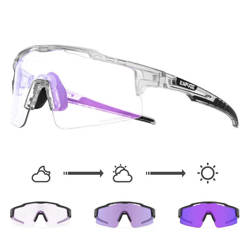 Photochromic Cycling Glasses