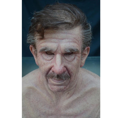 Elderly Face Latex Mask