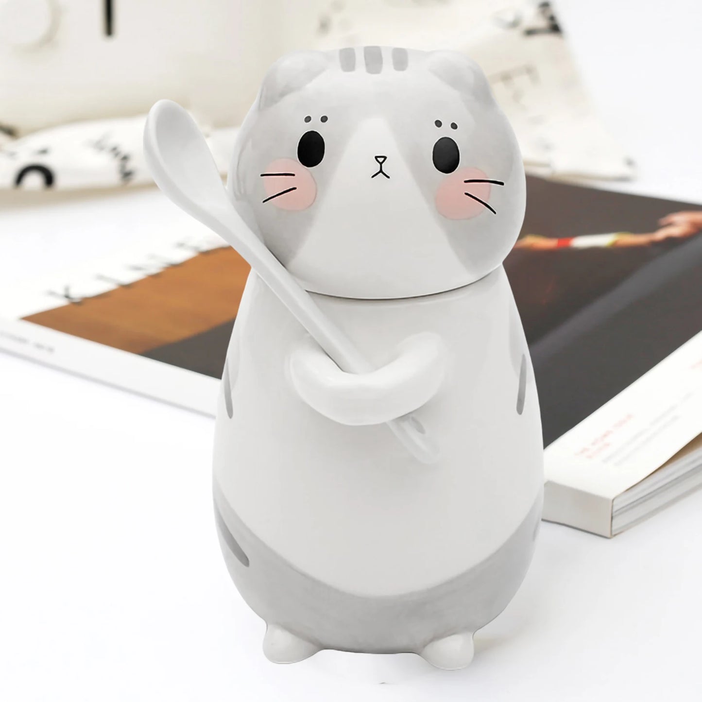 Ceramic Cat Coffee Mug