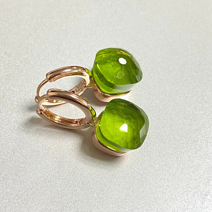 Square Crystal Earrings