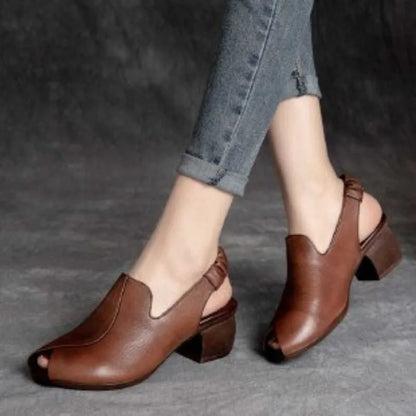 Women Comfortable Fish Mouth Sandals