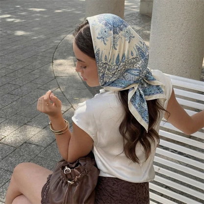70cm Square Silk scarves