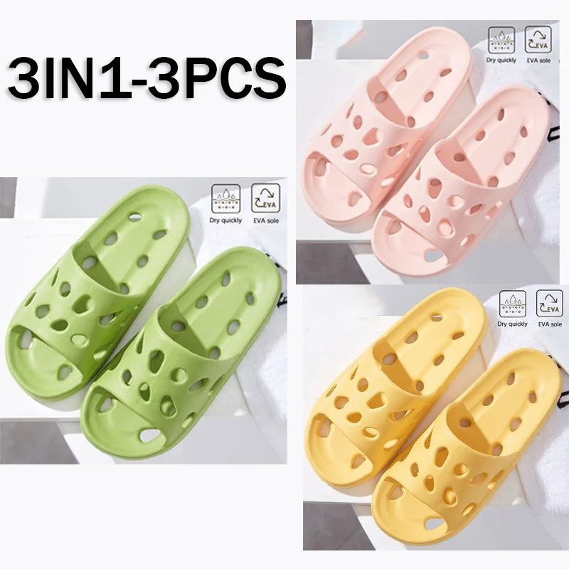 Bathroom House Cheese Flip Flops