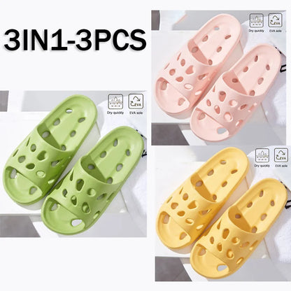 Bathroom House Cheese Flip Flops