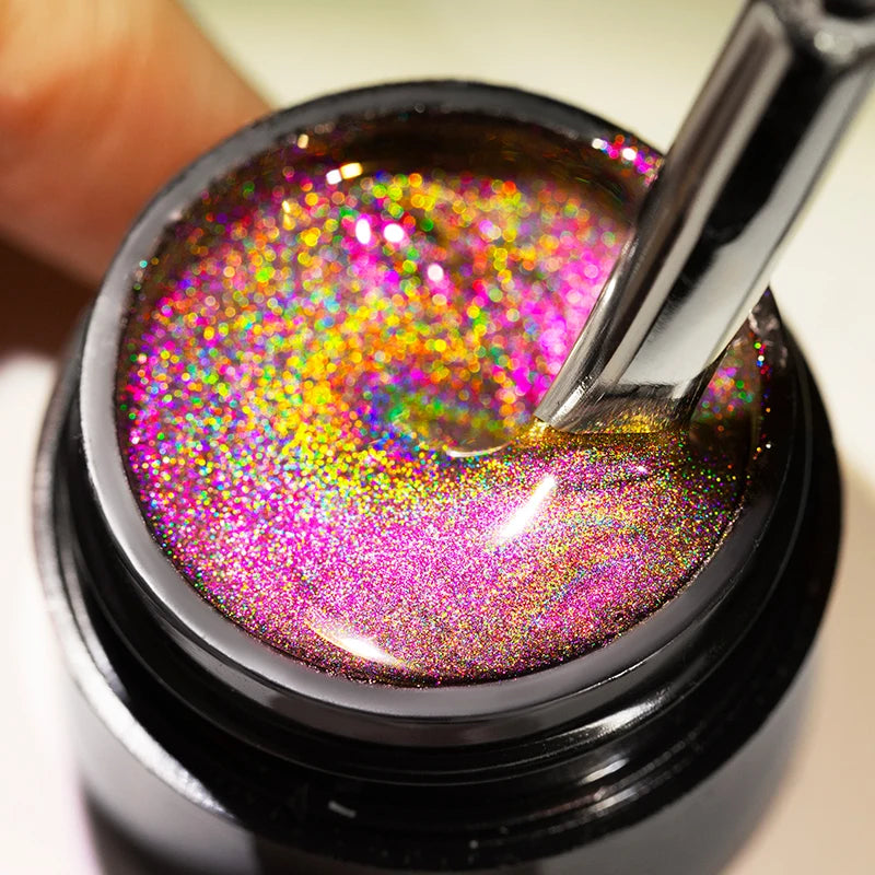 Pink Cat Eye Gel Polish