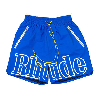 Letter Print Hip-Hop Beach Shorts
