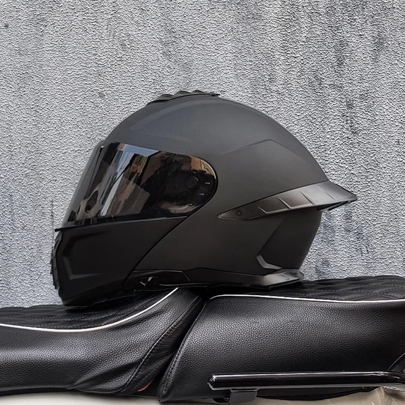 ORZ-B08A Glossy Mecha Racing Helmet