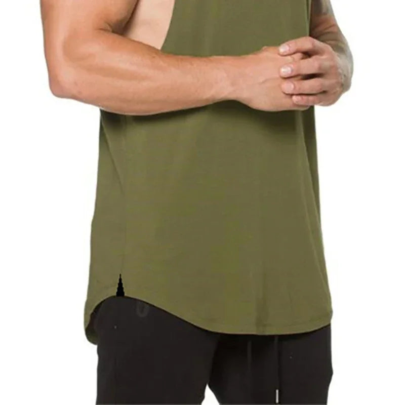 Summer Cotton Breathable Workout Tank