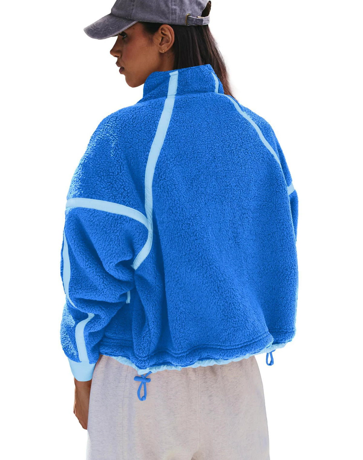 Sherpa Fleece Zip Jacket