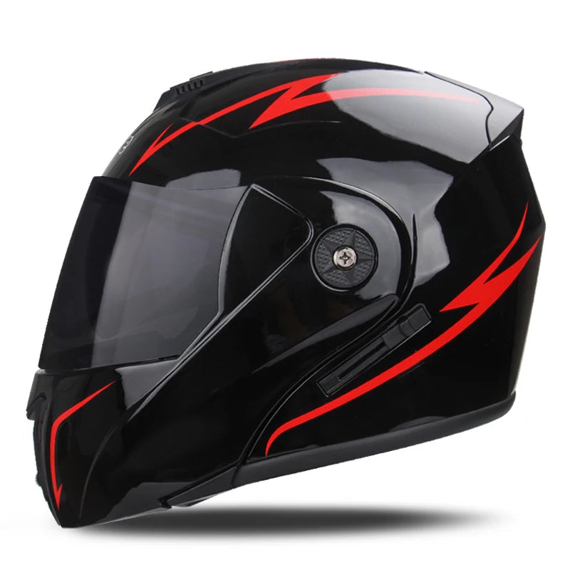 Uchoose Cross-Section Double-Lens Modular Helmet