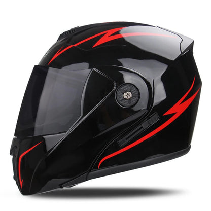 Uchoose Cross-Section Double-Lens Modular Helmet