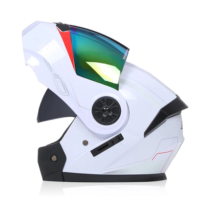BLD Dual-Lens Flip-Up Modular Helmet