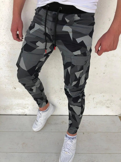 Sports Slim Elastic Trouser