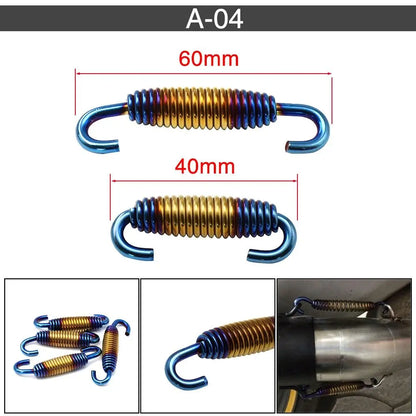 Universal Motorcycle Exhaust Spring Hooks Set