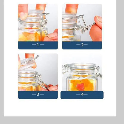 Glass Jar Household Bottle Sealed