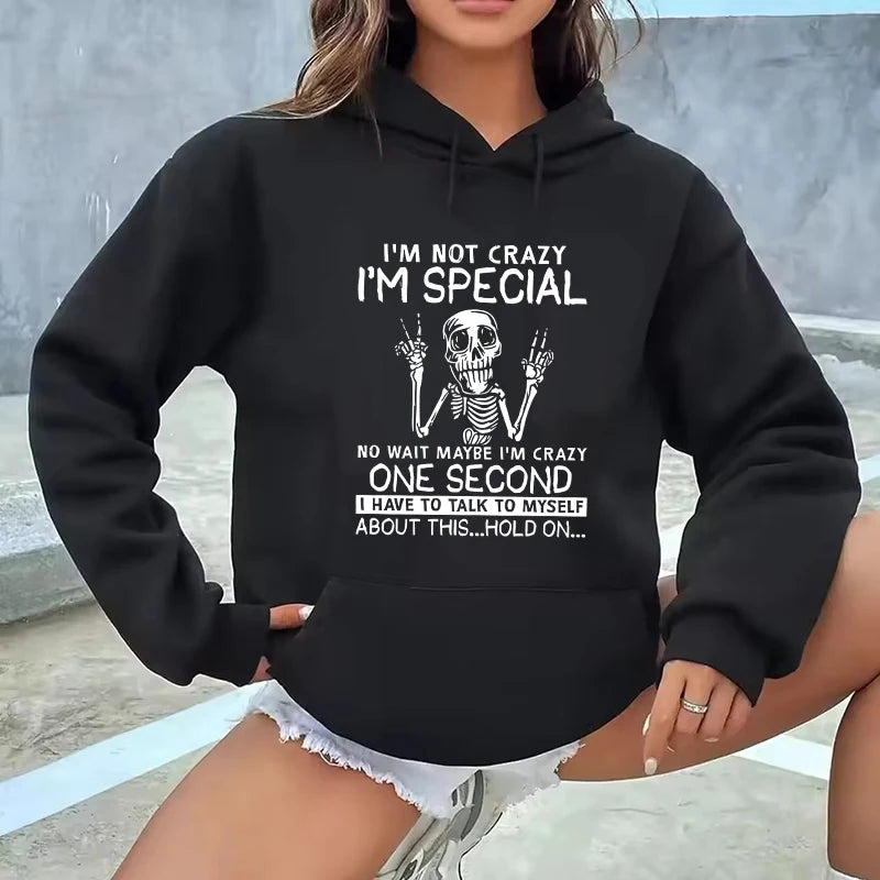 Skeleton Peace Sign Hoodie