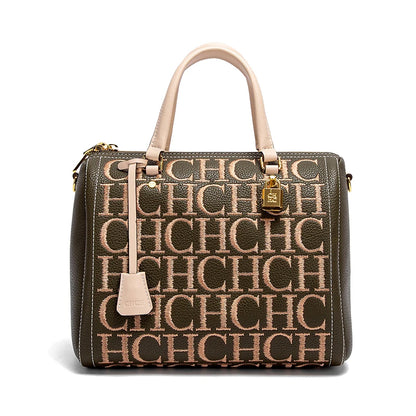 Embroidered Baguette Shoulder Bag