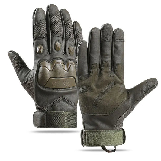 PU Leather Touchscreen Motorcycle Gloves