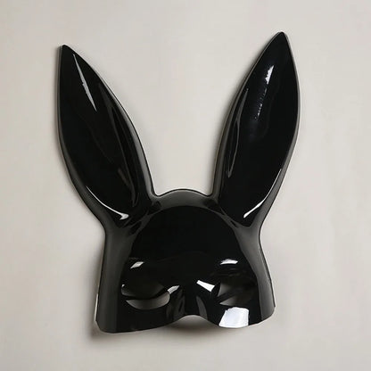 Plush Bunny Mask Headband