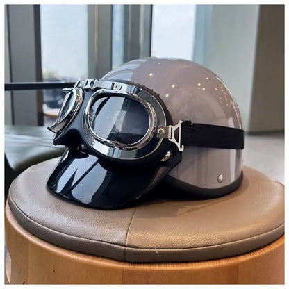 Retro Lightweight Half Helmet