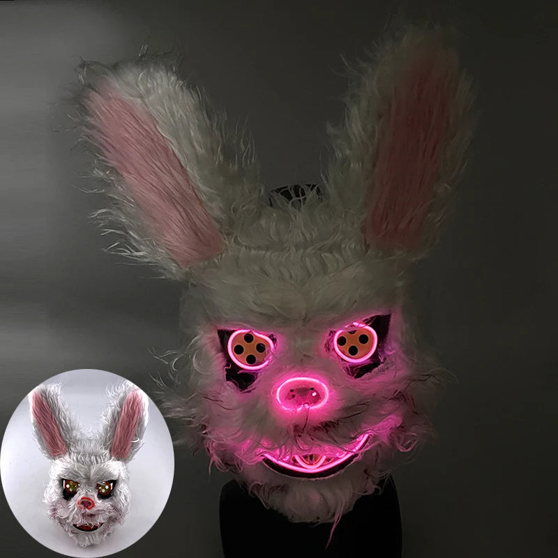 Glowing Bloody Animal Mask