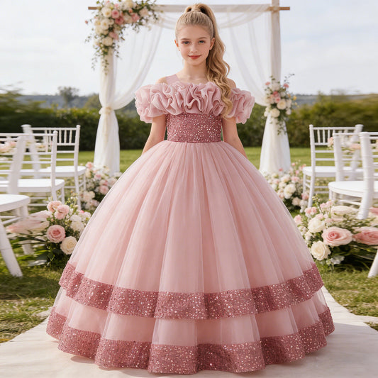 Princess Floral Ball Gown Costume