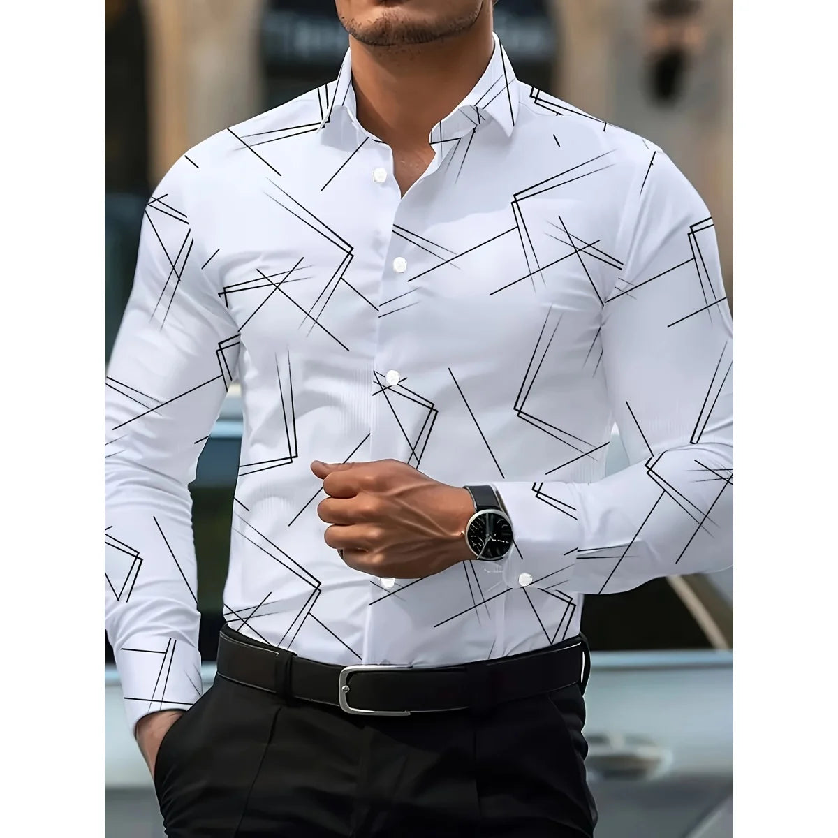 Floral Printed Casual Shirt