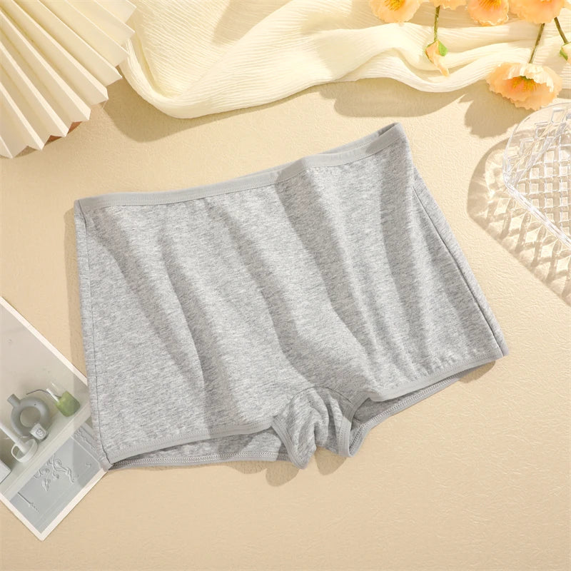 Seamless Cotton Boxer Briefs