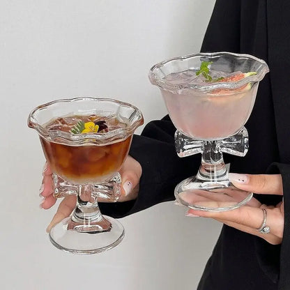 Glass Lemonade Gift Home Bow