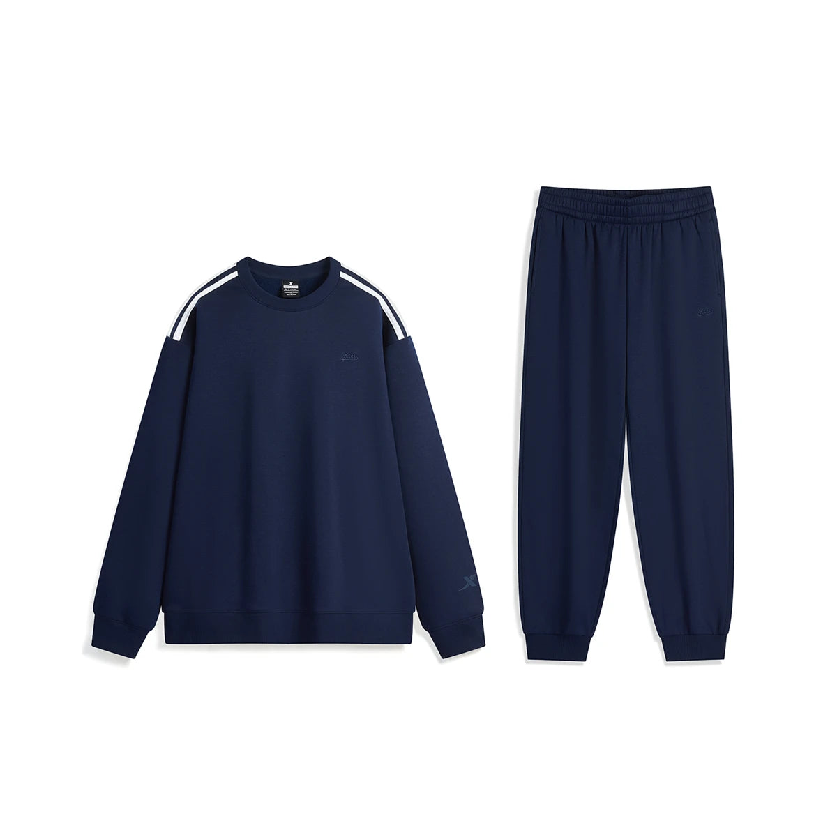 Xtep Unisex Knitted Jogging Suit