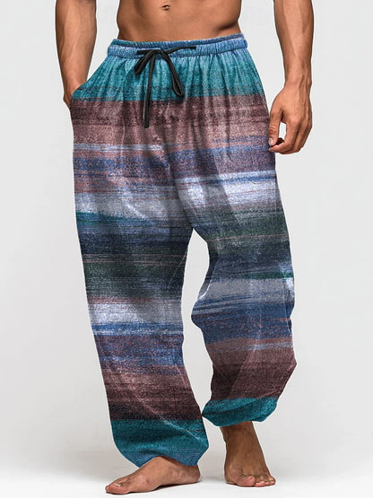 Pirate 3D Printed Casual Street Trouser