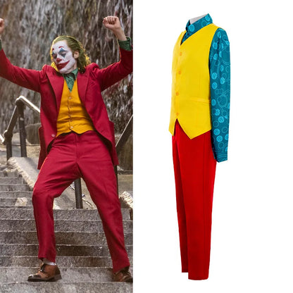 Joker Clown Costume Set
