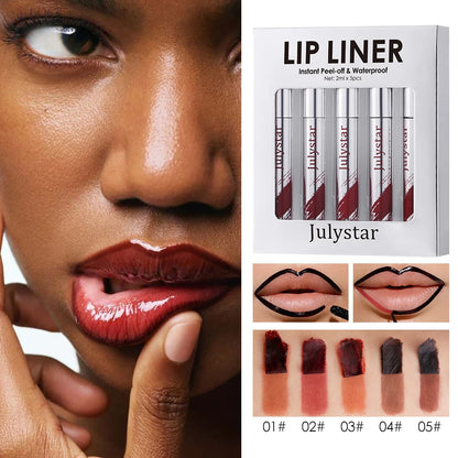 Waterproof Lip Gloss Set
