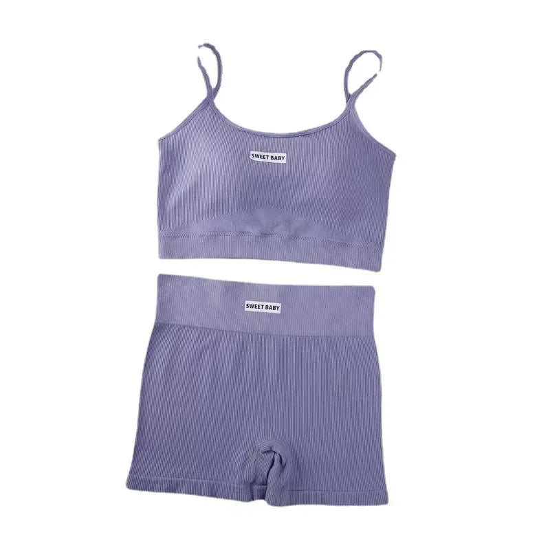 Summer Camisole Bra Suit