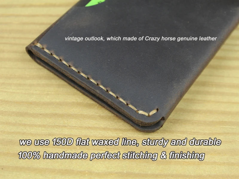 Vintage Leather Card Holder