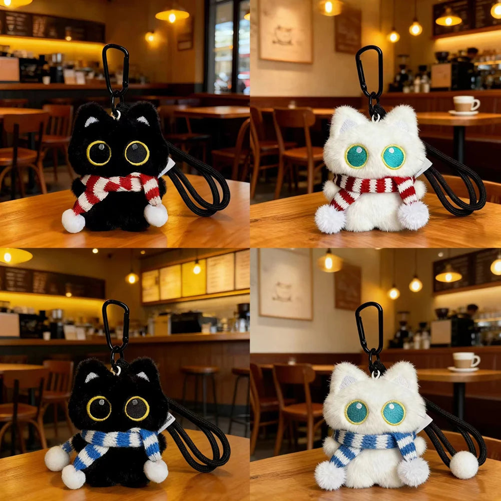 Kawaii Plush Black Cat Doll