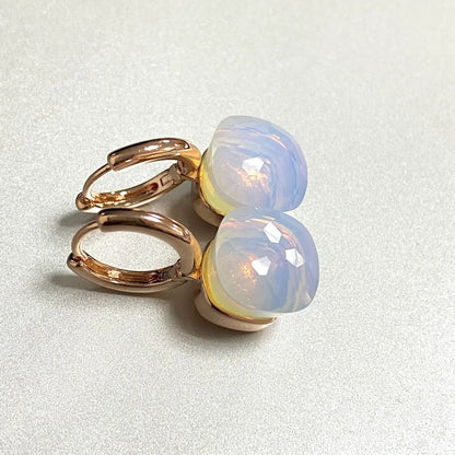 Square Crystal Earrings