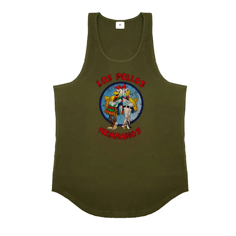 LOS POLLOS Hermanos Funny Printed