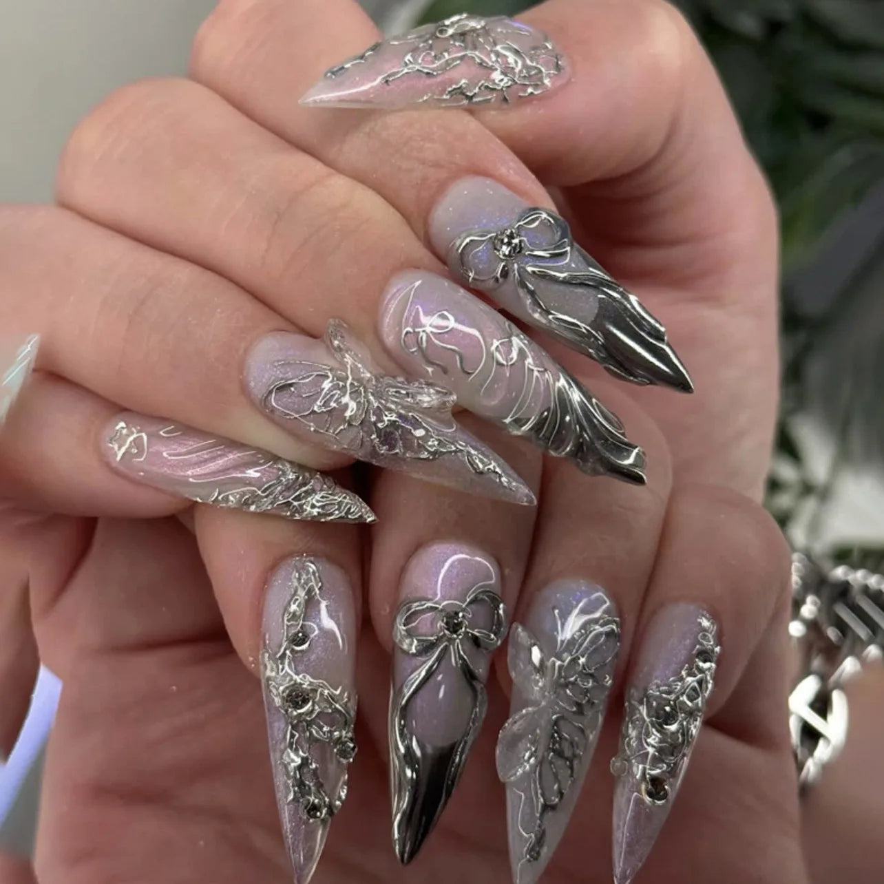 Ballerina Press-On Nail Tips